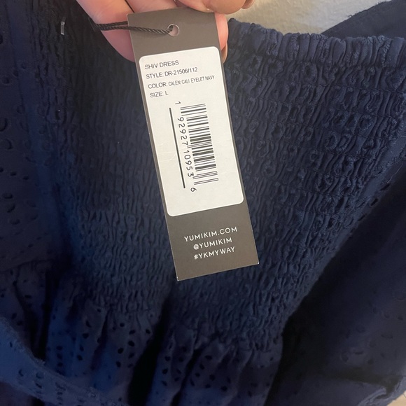 NWT Yumi Kim Shiv Dress | Navy Blue | Size L - Picture 5 of 8
